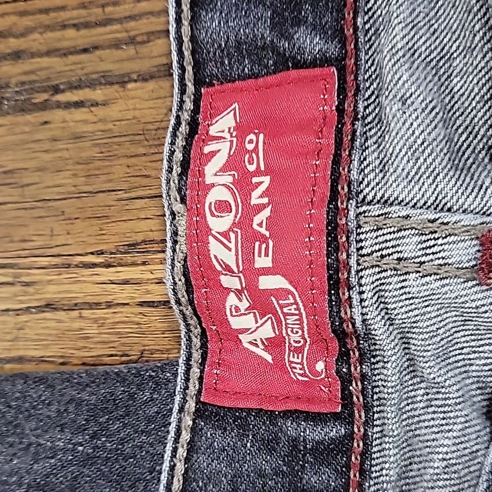 Men's Black Denim Jeans - Picture 5 of 6